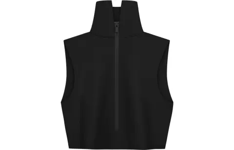 Adidas X Fear Of God Athletics Women's High Neck Crop Top Black
