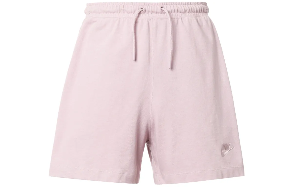 Nike Sports Shorts Women's Pink Moderate Knitted Shorts