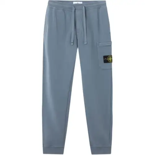 STONE ISLAND Logo Patch Drawstring Trousers