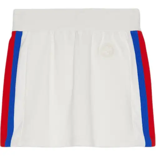 GUCCI Logo Patch Mini Skirt