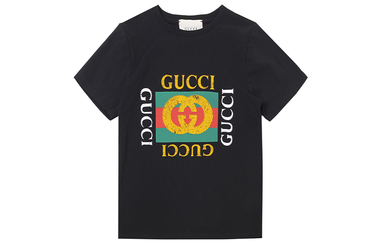 Мужская футболка Gucci (черная)