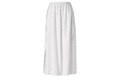 UNIQLO Casual Long Skirt Women's White