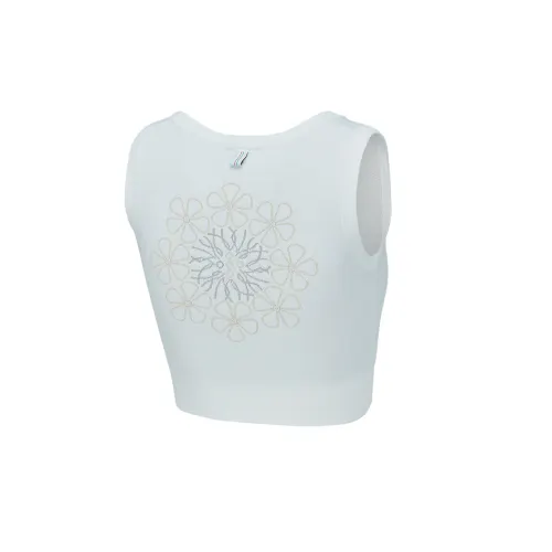 Li Ning Sleeveless Sports Shirts Women's White Other