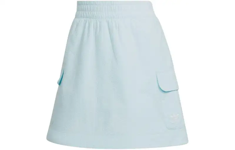 Adidas Originals Casual Short Skirts Women's Blue