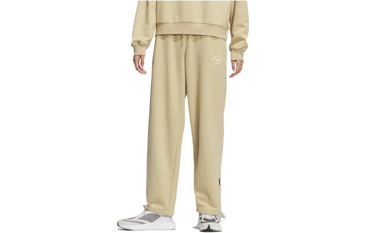 Adidas Sports Pants Women's Grassland Brown Moderate Cuffed Pants