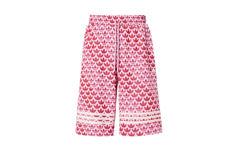 adidas originals Women's Lifestyle Adicolor 70s BB Monogram Shorts