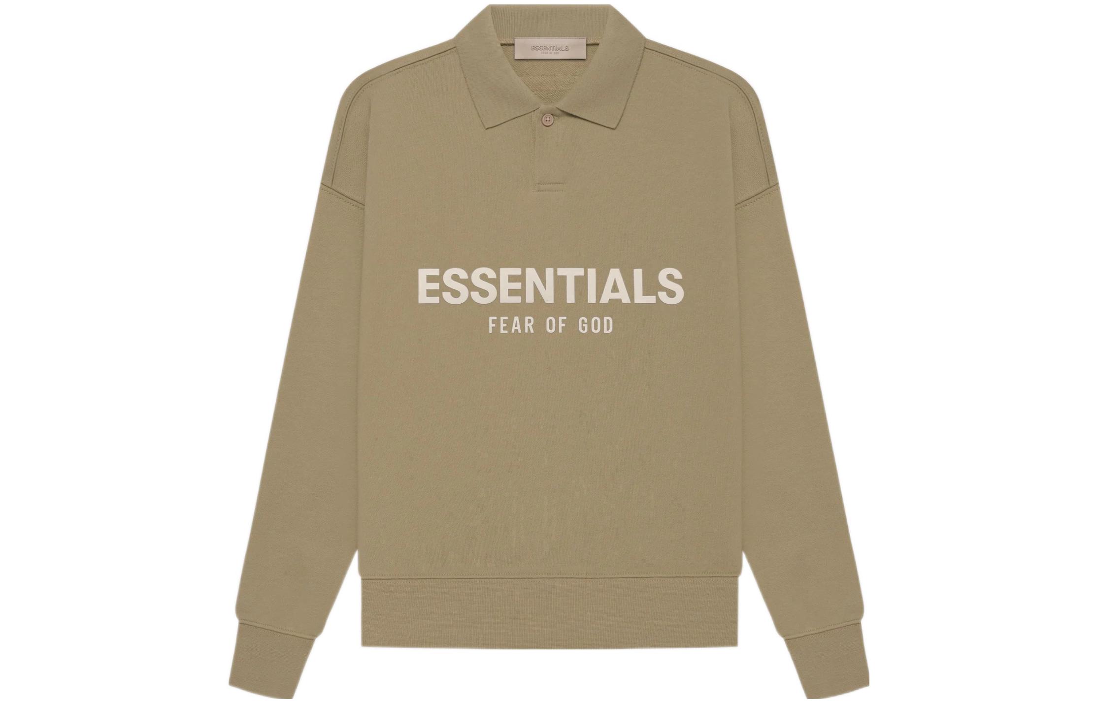Футболка Fear of God Essentials (коричневая)