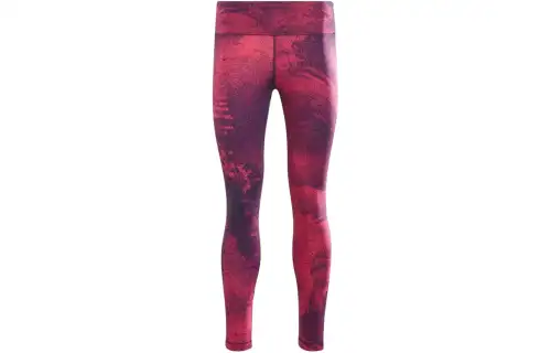 Reebok Ts Lux Perform Tight Aop Sports Pants Women's Red