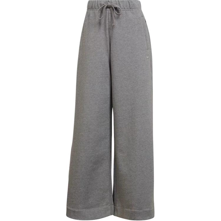 Женские штаны adidas originals x blue version wide leg pant (серые)