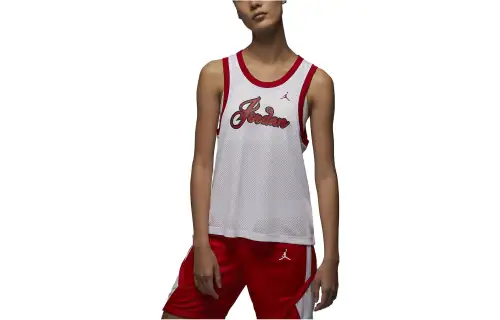 Jordan Nike NBA Sleeveless Sports Shirts Women's White Racerback
