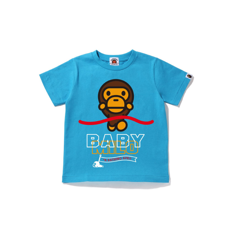 Детская футболка A BATHING APE 0ZXTEK310021I (белая) — фото 3