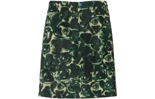 Burberry Casual Short Skirts Women's Green
