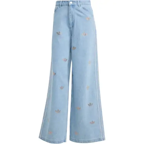 Adidas Denim Rhinestone Pants