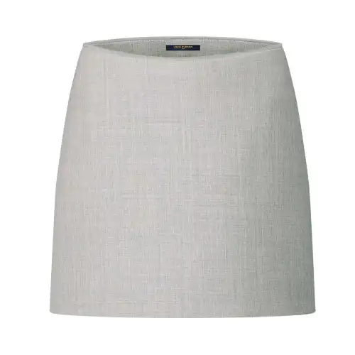 LOUIS VUITTON Bonded Jersey Mini Skirt