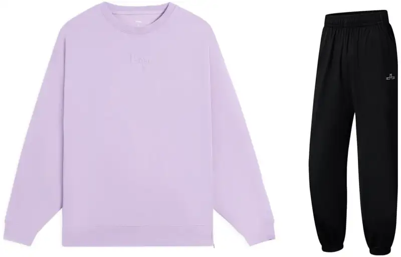 Li Ning Casual Suits Women's Crew Neck Moderate Other