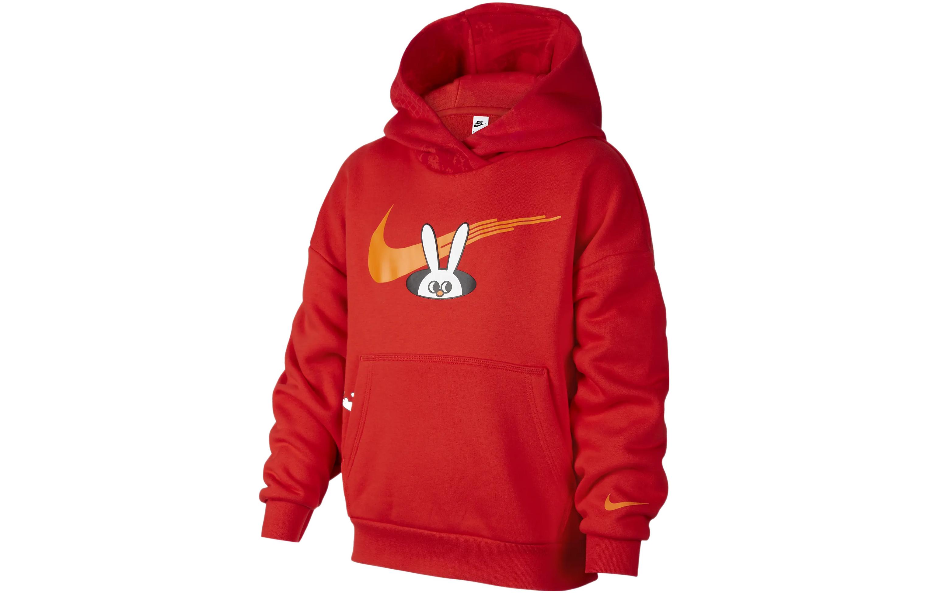Унисекс худи Nike (красное)