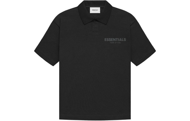 Рубашка-поло Fear of God Essentials FW21 KIDS (черная)