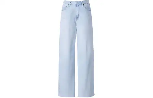 UNIQLO C Collection Jeans Women's Blue Moderate Straight Fit Pants