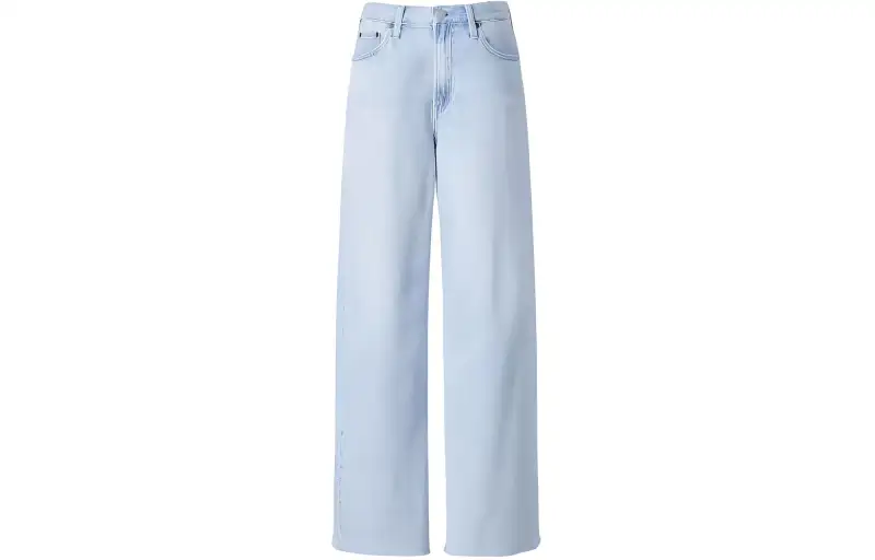 UNIQLO C Collection Jeans Women's Blue Moderate Straight Fit Pants