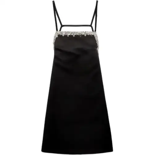 PRADA Slip Dresses Women's Black