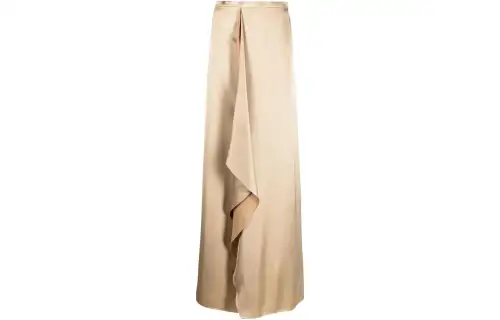 Polo Ralph Lauren Long pleated skirt, honey long skirt, high waist, classic length