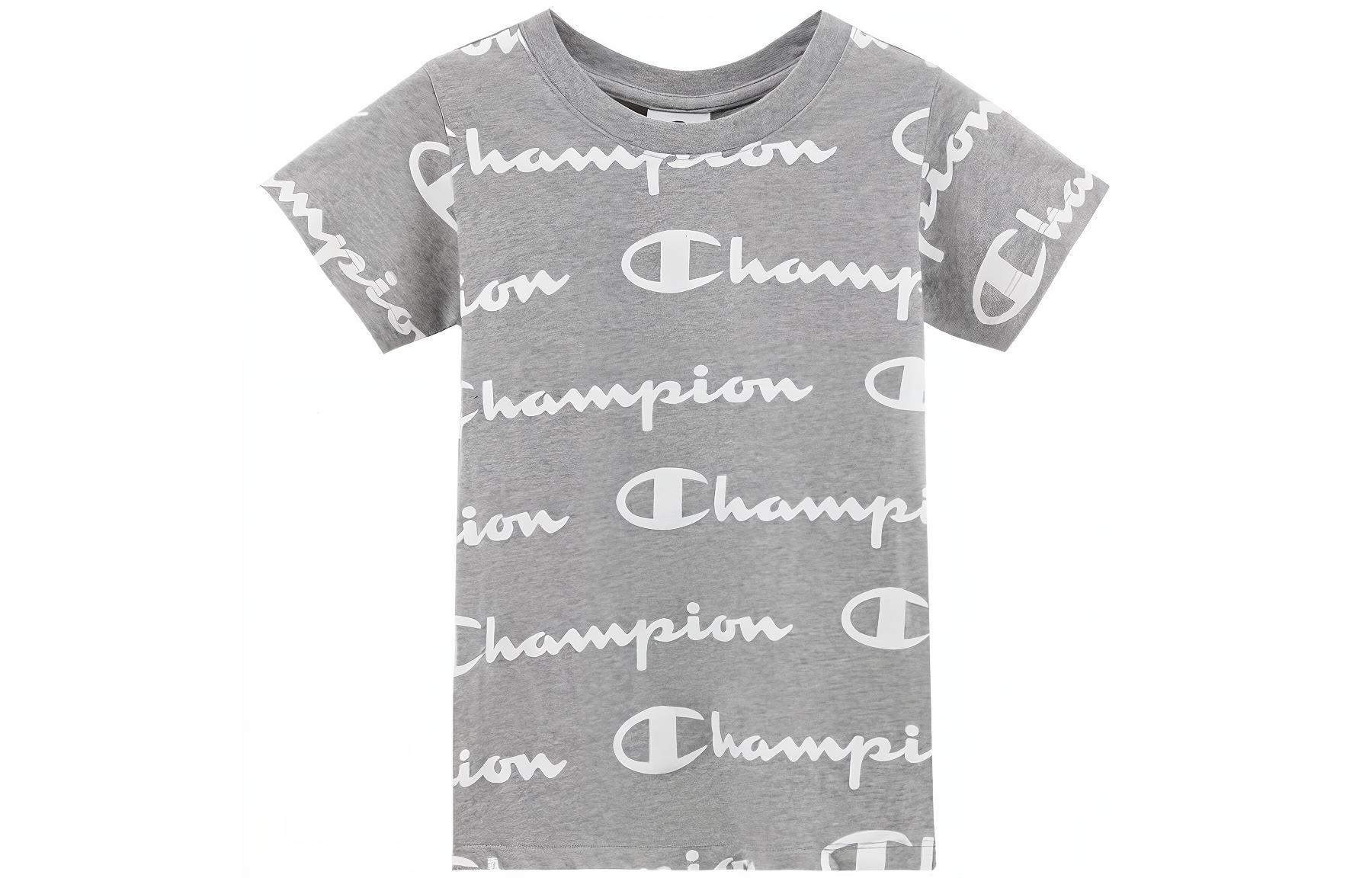 Футболка Champion Logo T (белая) — фото 5