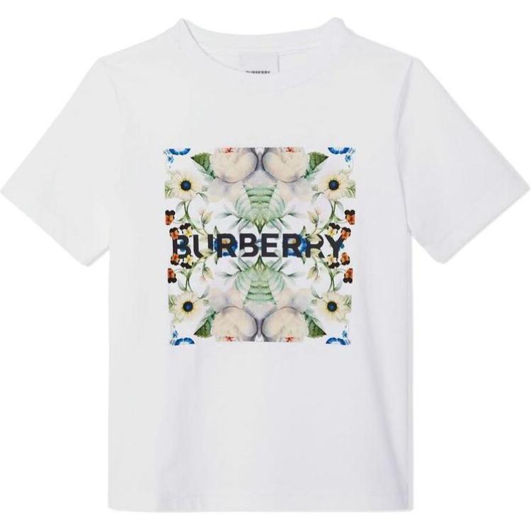 Женская футболка Burberry SS22 (белая)