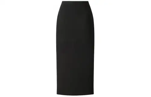 UNIQLO Casual Long Skirt Women's Black