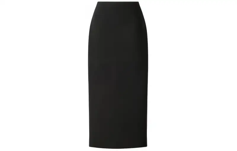 UNIQLO Casual Long Skirt Women's Black
