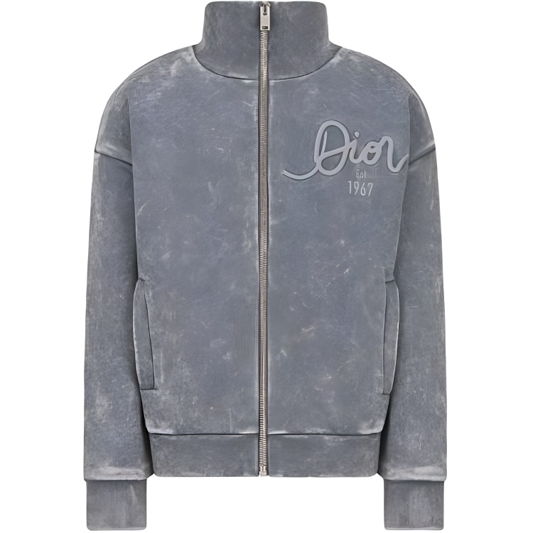 Детская куртка Dior Logo Jacket (синяя)
