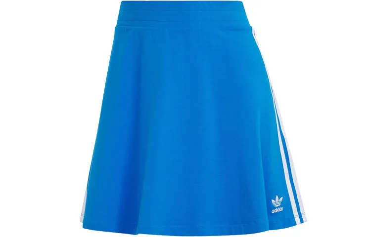 Adidas Originals Adicolor Casual Short Skirts Women's Blue