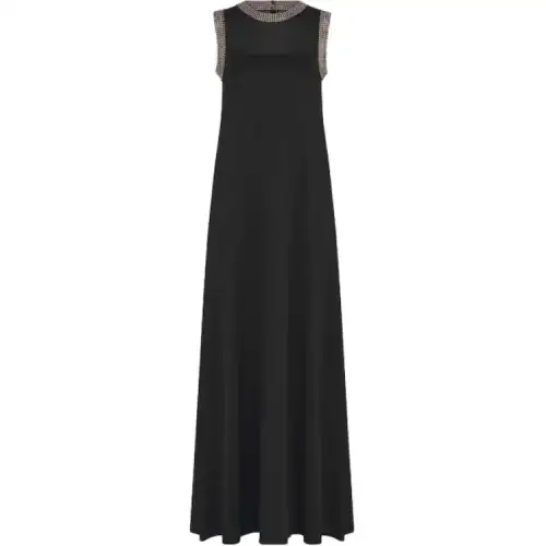 DIOR FW24 Sleeveless Dress Women's Black