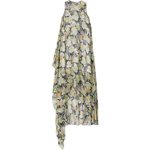 LOEWE Allover Daffodil Floral Printed Dress