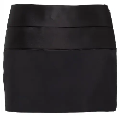 PRADA Holiday Casual Long Skirts Women's Black Short Other