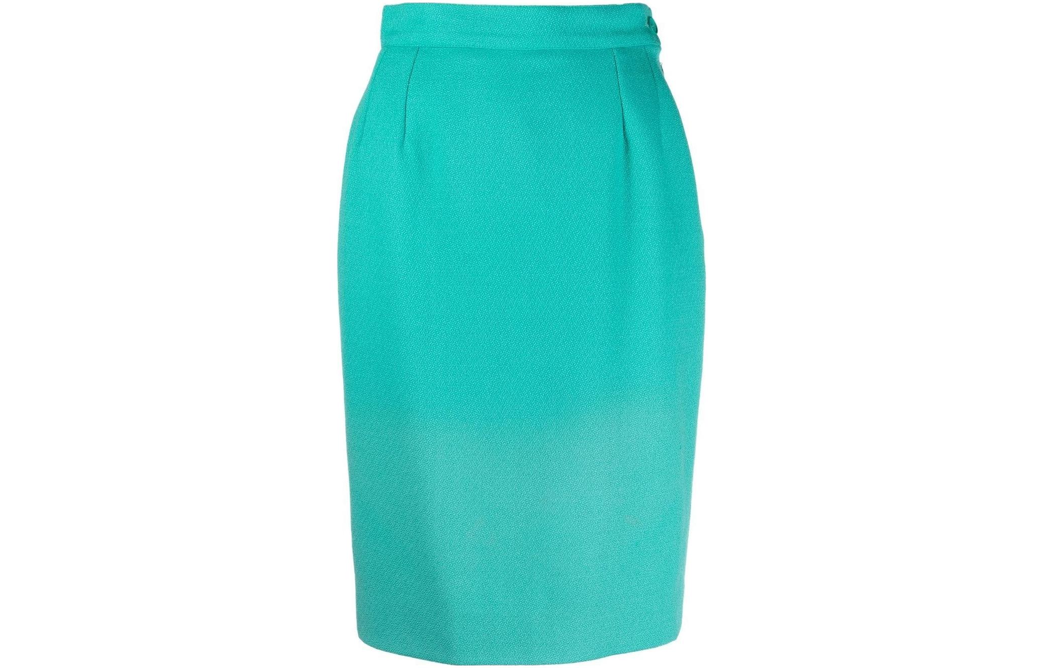 Saint Laurent 1980s high-waisted pencil skirt
