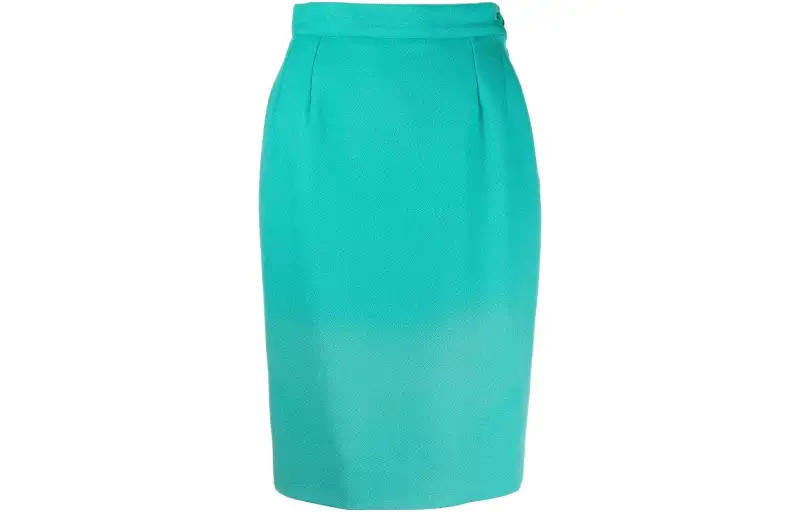 Saint Laurent 1980s high-waisted pencil skirt