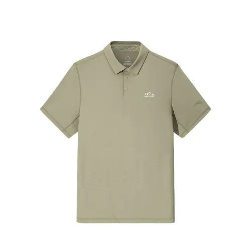 Anta Outdoor Collection Polo Shirt Men's Lake Green