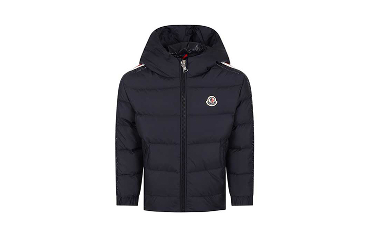Детский пуховик Moncler FW22 Chrale (синий)