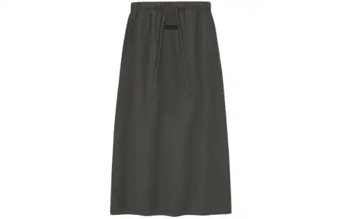 Fear Of God Essentials Women's Terry Long Skirt Ink