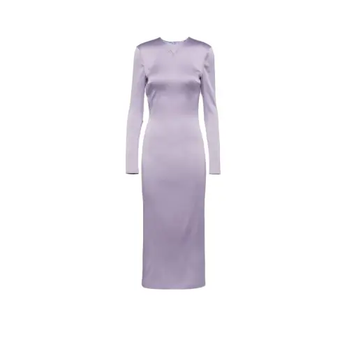 PRADA Long Sleeved Dress Women's Wisteria