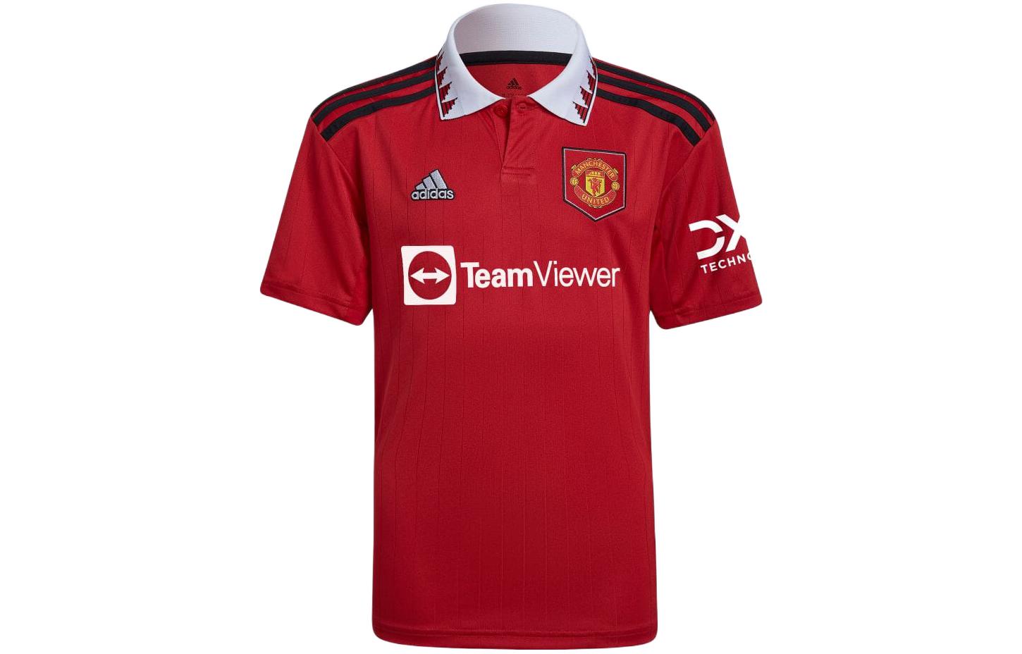 Мужская футболка-поло adidas T (красная)