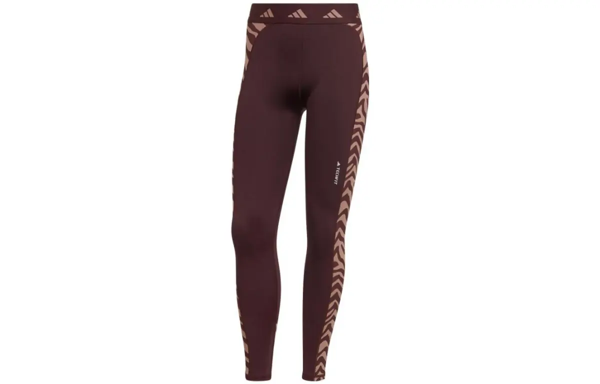 Adidas Sports Pants Women's Burgundy Moderate