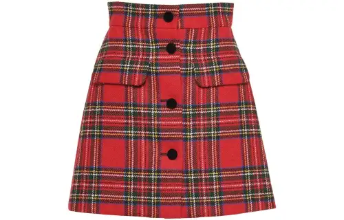 MIU MIU Casual Short Skirts Women's Red