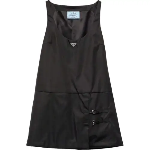 PRADA Sleeveless Re Nylon Dress