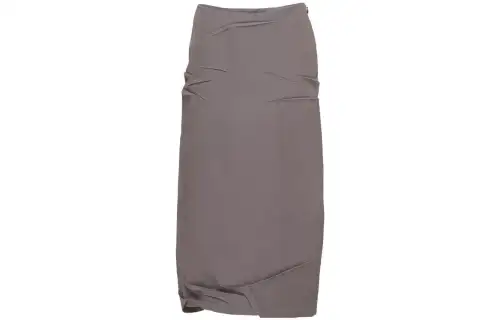 PRADA SS23 Casual Long Skirt Women's Gray