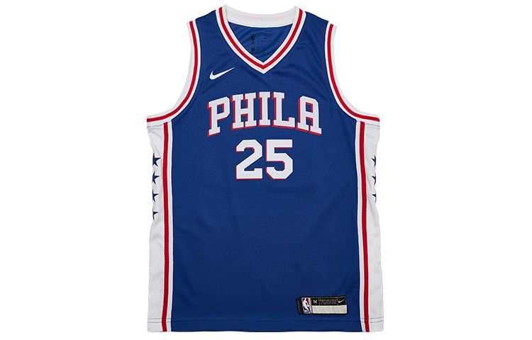 Детская футболка Nike NBA Philadelphia 76ers (синяя)