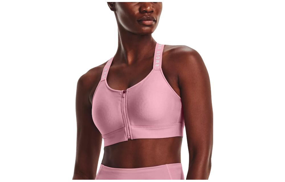 Женский спортивный топ Under Armour Infinity (розовый)