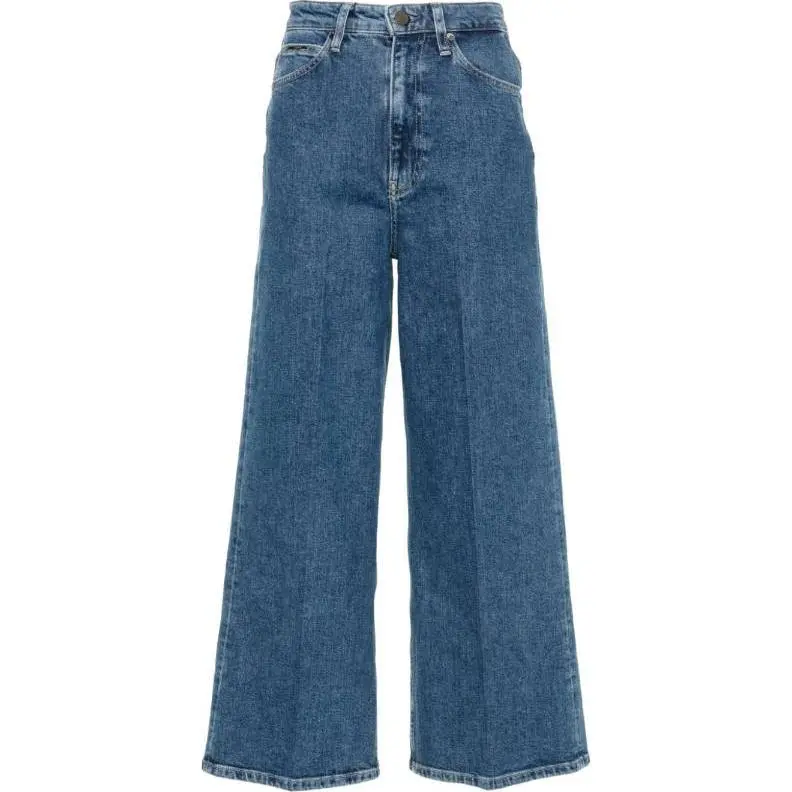 Calvin Klein High-rise Wide-leg Jeans