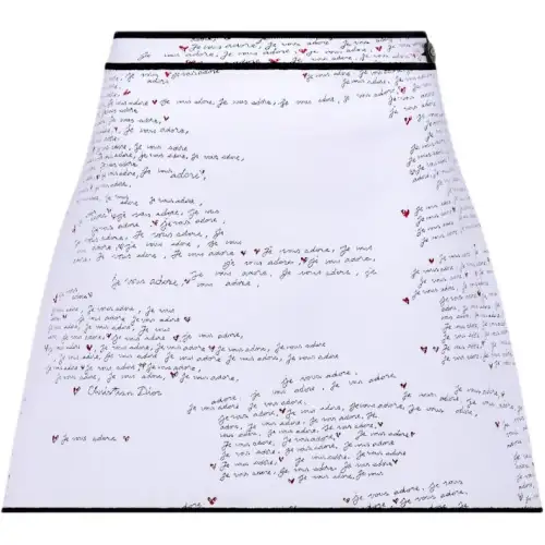 DIOR SS24 Casual Short Skirts Women's White