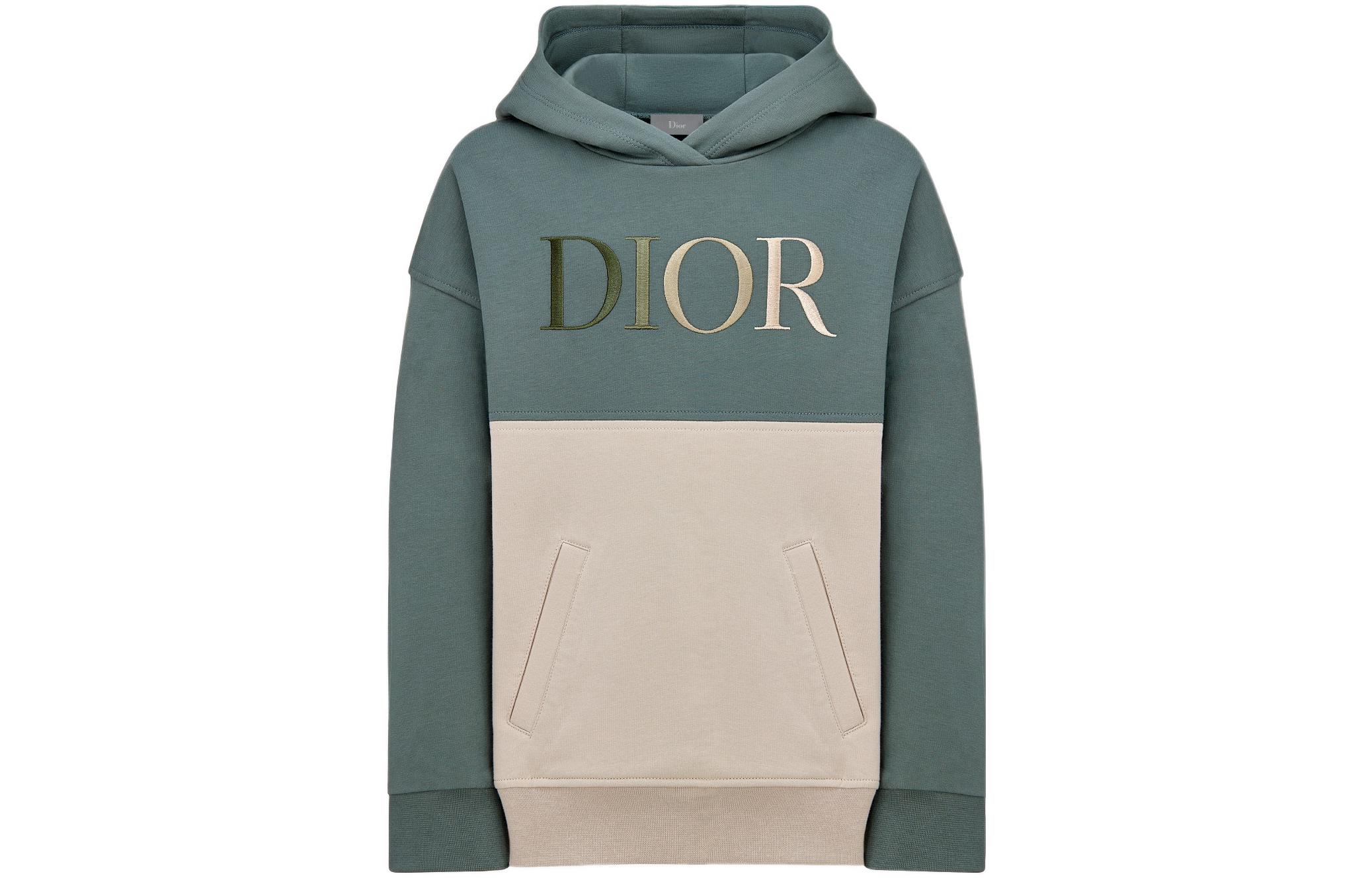 Мужская худи Dior (зеленая)